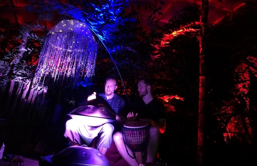 Cymat beim Magischen Tropenleuchten im Leipziger Zoo | Bert Schulze & Florian Keller